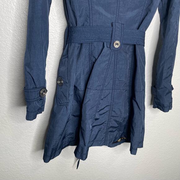 Laundry by Shelli Segal Womens Jacket Size XS Blue Button Front Long Sleeve - Picture 8 of 16